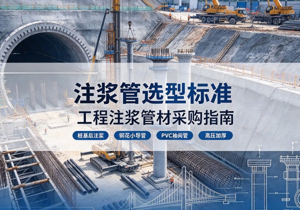 滨海注浆管选型标准
